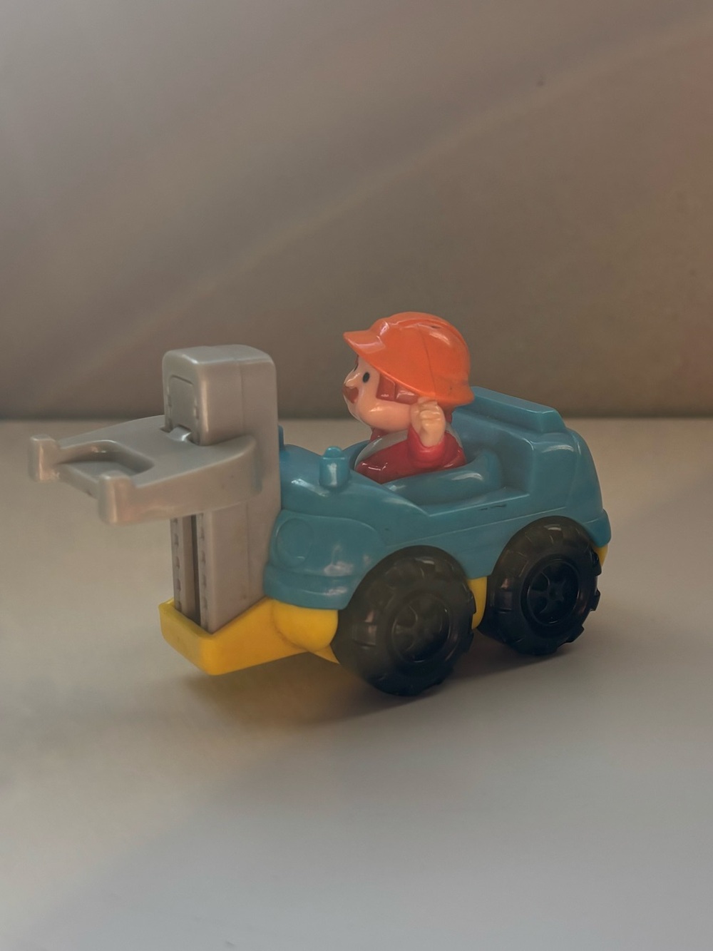 Fisher price little people McDonald’s forklift wheelie